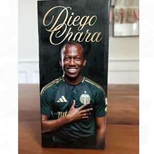 2025 Portland Timbers #21 Diego Chara SGA Bobblehead New In Box Soccer Futball